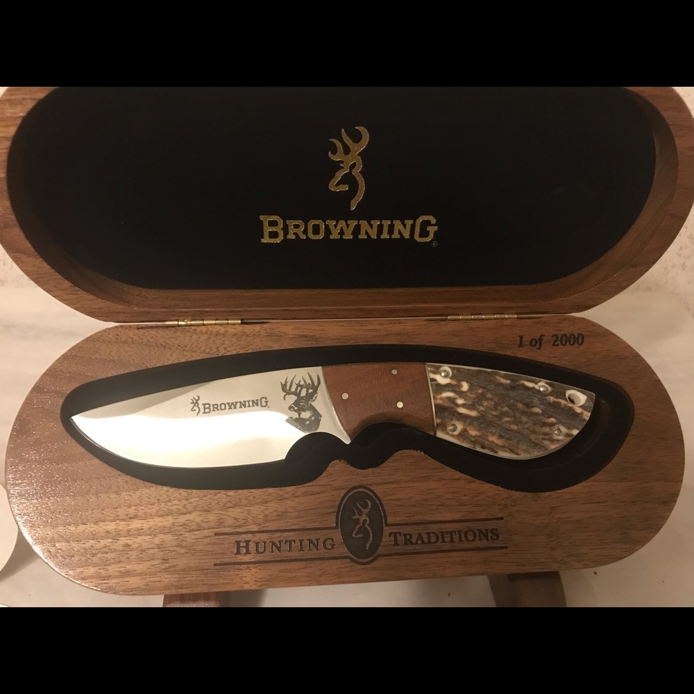 H- Collectibles: Browning Hunting Traditions Limited Edition  Whitetail Kni…